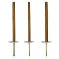 NEU 3x Wachsfackel Set 55cm für Lagerfeuer Camping Outdoor Survival Garten Party