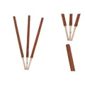 Fackeln 3er-Pack 55 cm lang Wachsfackeln Gartenfackel Wandern Partyfeuer NEU
