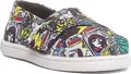 Toms Classic Kle k der Marvel Comic Pop Druck Schlupf Auf Schuhe Mehrfarbig – 4 UK / Multi Colo