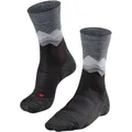 Falke Herren TK2 Crest Socken (Größe 42 , schwarz)