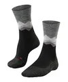 FALKE Herren Wandersocken TK2 Explore M So Wolle Funktionsmaterial antiblasen dick 1 Paar, Schwarz Black 3003 Crest-O, 42-43