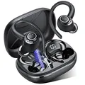 Jesebang Bluetooth Kopfhörer Sport, in Ear Kopfhörer Kabellos Bluetooth 5.4 mit HD Mic, Herausragender Sound, 40 Std Spielzeit, Comfort Fit, Dual LED-Anzeige, IP7 Wasserdicht Ohrhörer mit Ohrhaken