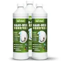 bio-chem Haar-Weg Abflussfrei – Abflussreiniger EXTRA STARK – 3x 1000 ML - Bis zu 20 Anwendungen je Flasche Rohrreiniger – Extrem effektiver Abflussöffner & materialschonend - Made in DE