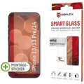 DISPLEX Smart Glass Displayschutzglas Apple iPhone 13, iPhone 13 Pro, iPhone 14 1 St. Anti-Fingerprint, kratzfest 1714