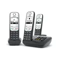 A690 A Trio schwarz Anrufbeantworter Telefonbuch Freisprecheinrichtung DECT S...