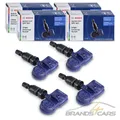 4x BOSCH RADSENSOR RDKS SCHWARZ METALL FÜR ALFA ROMEO ALPINA ASTON MARTIN AUDI