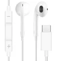 Apple EarPods USB-C Kopfhörer In-Ear Headset Mikrofon Weiß für Iphone 17, 16, 15