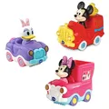 Vtech 80-406504 TUT TUT Baby Flitzer - Disney Set 2 (Mickys Feuerwehrauto, Minnies Eiswagen, Daisys Cabrio)