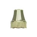 Qazqa Lampenschirm Granny, QAZQA Lampenschirm, Grün, Textil, Retro