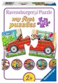 Ravensburger Kinderpuzzle 07036 - Allerlei Fahrzeuge - My First Puzzles - 2,4,6,8 Teile