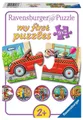 Ravensburger My First Puzzles 9x2 Teile Fahrzeuge Puzzle ab 2 Jahren