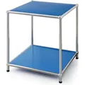 Floordirekt Metallregal Concept Epure MK-012 Beistelltisch 40 x 40 x 46 cm Blau