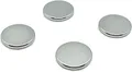 silwy® Power Magnete 4er Set inkl. Vier Klebepunkte - flexibel einsetzbar, perfekt für Caravaning, Camping und Boating