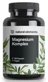 natural elements Magnesium Komplex – 5 hochwertige Verbindungen – 400mg elementares Magnesium/Tag