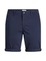 JACK & JONES Herren Chino Shorts Regular Fit 12165604,Navy Blazer,XXL