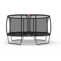 BERG Trampolin Grand Champion Regular 470 + Sicherheitsnetz Deluxe Grau - Dunkelgrau