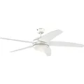 WESTINGHOUSE Westinghouse Deckenventilator Bendan Weiß mit LED Beleuchtung und Fernbedienung