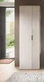 Slide Kleiderschrank 2 Türen Kaschmir Nachbildung.
