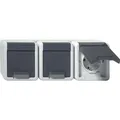 Gira 478930 SCHUKO 3f waager. KD WG AP G (478930)