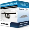 AUTO HAK Anhängekupplung abnehmbar passend für Mercedes E-Klasse Limousine 02-09