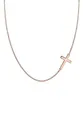 Elli Kette mit Anhänger mit Kreuz Schlicht 925 Sterling Silber, Kreuz