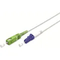 Goobay Glasfaserkabel FTTH, Singlemode OS2 White, weiss Simplex, 15 m (S/UTP, 13 m) (59613)