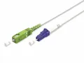 Goobay 59613 Glasfaserkabel 13 m SC/APC LC/UPC FTTH OS2 Weiß (59613)