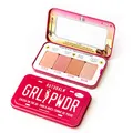 Thebalm Autobalm Grl Pwdr Cheek Palette, Long Lasting Blush and Highlight