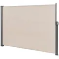 pro.tec Seitenarmmarkise »Montijo« Sichtschutz 180 x 300 cm Windschutz Sandfarben / Beige beige 300 cm x 180 cm