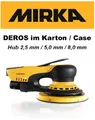 Mirka Deros 150 mm Hub 2,5 / 5,0 / 8,0 mm - Schleifmaschine im Karton / Case
