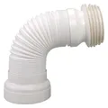 Airfit WC-Anschluss-Rohr DN 98 - 120, 285 - 500mm, flexibel, weiss (90010WA)