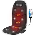 Massagematte für Sessel – Massage + Wärmefunktion Comfier CF-2606 schwarz