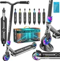 KESSER® Stunt Scooter X-Limit-Pro 360° Lenkung Funscooter Stuntscooter mit Ständer ABEC 9 Kugellagern, 110 mm PolyurethanRäder , Kickscooter Tretroller Cityroller Trick Roller für Kinder Erwachsene