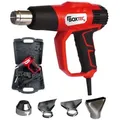 BOXTEC Heat Gun DIGITAL Heißluftpistole HL 2020 Temperatur 50°C-600°C -2000 W / Digitaldisplay / SET mit Koffer