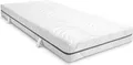 7 Zonen Viskoelastik-Matratze Sleezzz Smart 90 x 200 cm, Höhe 18 cm, Härtegrad H2+H3 mit Air Memoryschaum
