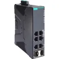 Moxa Kompakter industrieller Smart-Ethernet-Switch mit 4 PoEPoE 10100BaseT(X)-Ports, 2 10 (6 Ports) (SDS-3006-4POE-2GTXSFP-T)