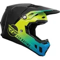 Fly Racing Formula CC Centrum Motocross Helm, schwarz-blau-gelb, Größe L für Männer