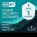 ESET HOME Security Ultimate 5-Geräte / 1-Jahr