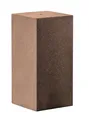 Gartenbrunnen-Sockel "Tower", rusty color, 39x39x68cm (016612-17)