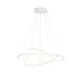 Lucande LED Pendelleuchte modern dimmbar, Esstisch Hängelampe Metall warmweiß (3.000 K) Leuchtmittel Hängeleuchte Esszimmer Wohnzimmer Küche