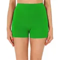 Merry Style Leggings Damen Shorts Radlerhose Unterhose kurze Hose Boxershorts MS10-358 (1-tlg) aus Baumwolle grün S