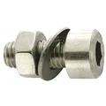 Fix-Nippel Innensechskantschraube Fix-Nippel Innensechskantschraube Edelstahl M5x20mm Sechskantschlüssel