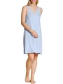 CALIDA Elegant Dreams Nachthemd, Länge 95cm Damen, Babydoll mit V-Ausschnitt, weich und fließend