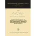 Gleichgewichtsuntersuchungen über den gemeinsamen Einfluß von Mangan und Schwefel auf das physikalisch-chemische Verhalten des im flüssigen Eisen gelö
