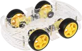 ROBOT CAR KIT 01 - Roboter Fahrgestell Kit für alle Arduino Systeme