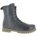 Esgano Da.-Stiefelette Schnürstiefel blau 36 EU