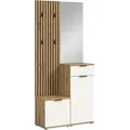 XORA Kompaktgarderobe SIMPLE - Weiß