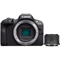 Canon EOS R100 + RF-S 18-45MM - Schwarz
