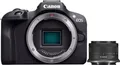 Canon EOS R100 + RF-S 18-45mm F4.5-6.3 IS STM Kit Systemkamera (RF-S 18-45mm F4.5-6.3 IS STM, 24,1 MP, Bluetooth, WLAN)