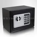 12667/ Mini Tresor Zahlenschloss elektronisch Minisafe Wandtresor schwarz Safe
